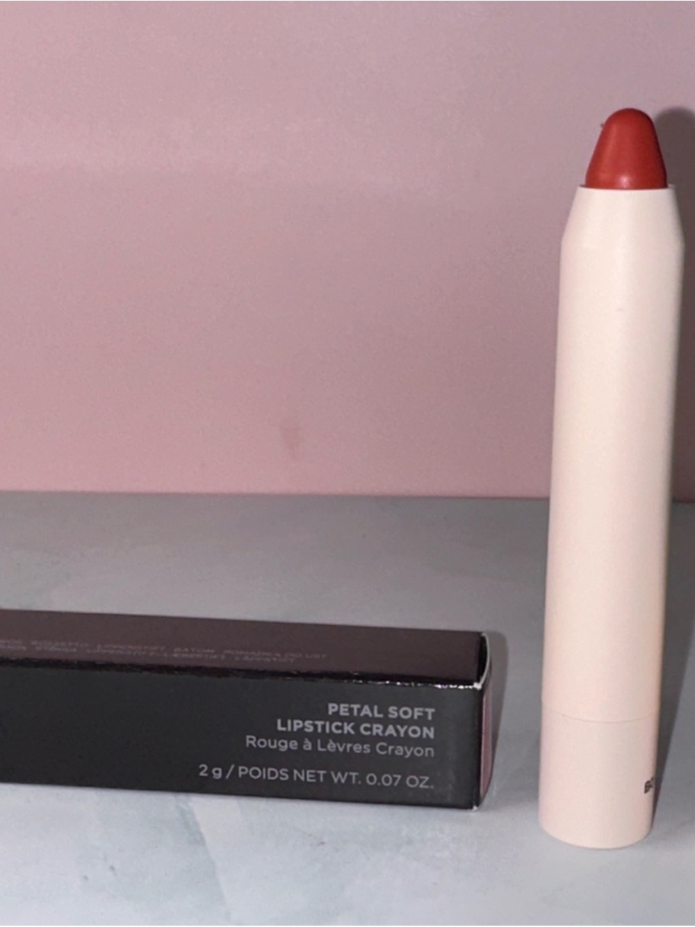Petal Soft Lipstick Crayon - Pinky Coral